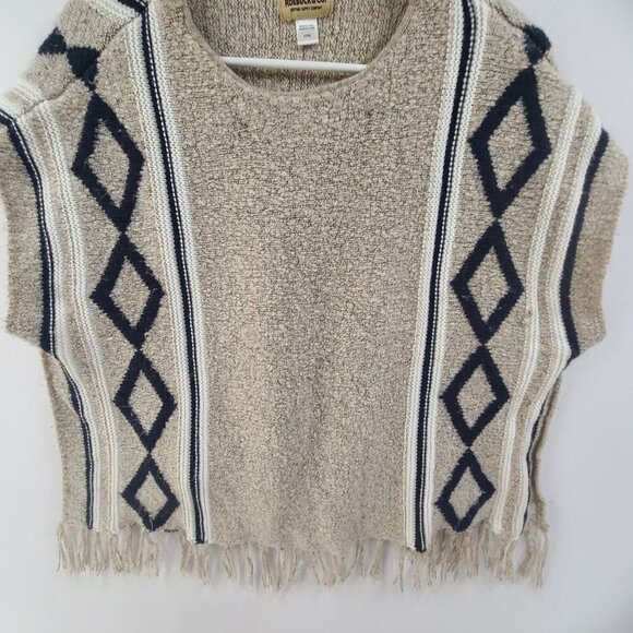 Roebuck & Co. Women's Sweater Vest Short Sleeve Round Neck Pullover  Size L - Picture 2 of 6